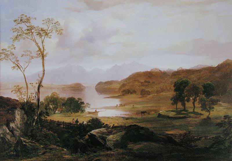 Horatio Mcculloch Loch Fad, Isle of Bute Germany oil painting art